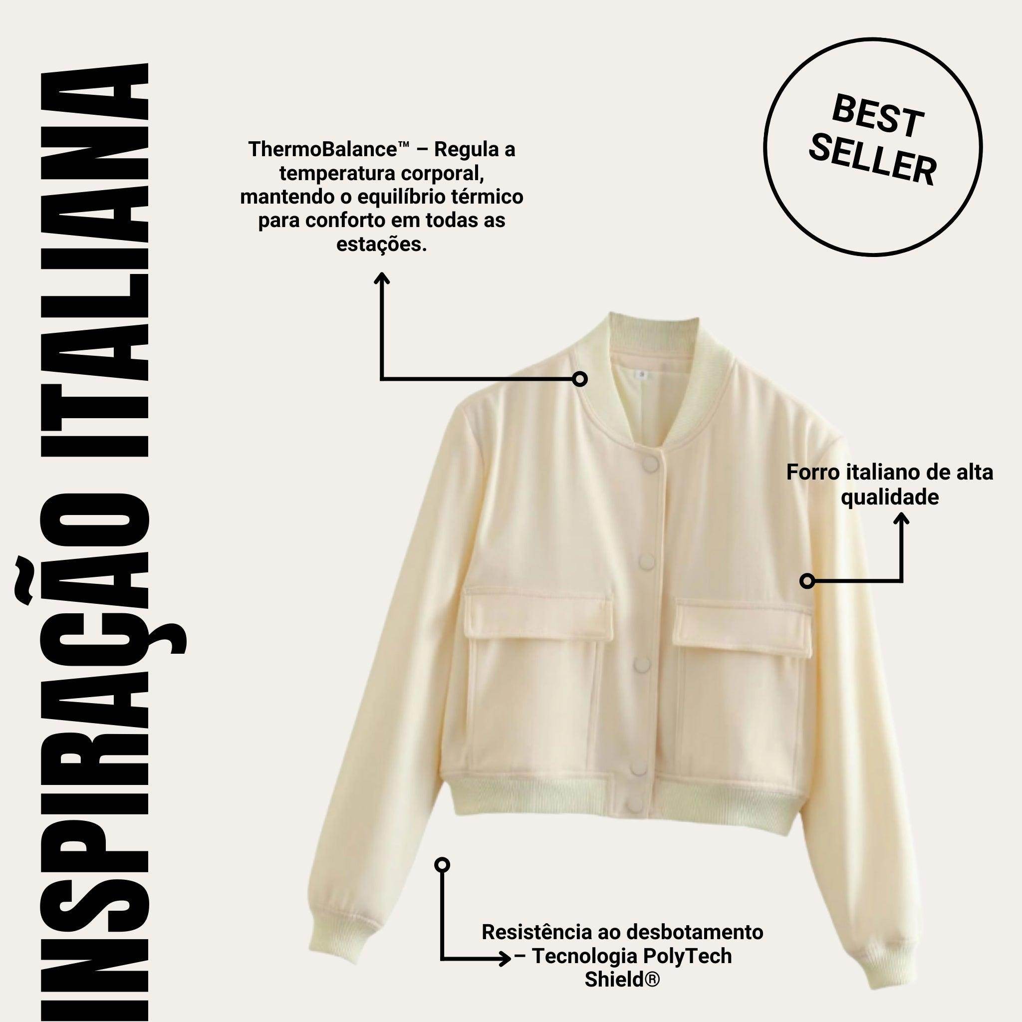 Jaqueta Bomber Feminina Lior - Zarai