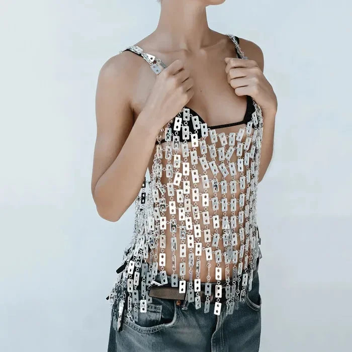 Top Argent Halo - zarai