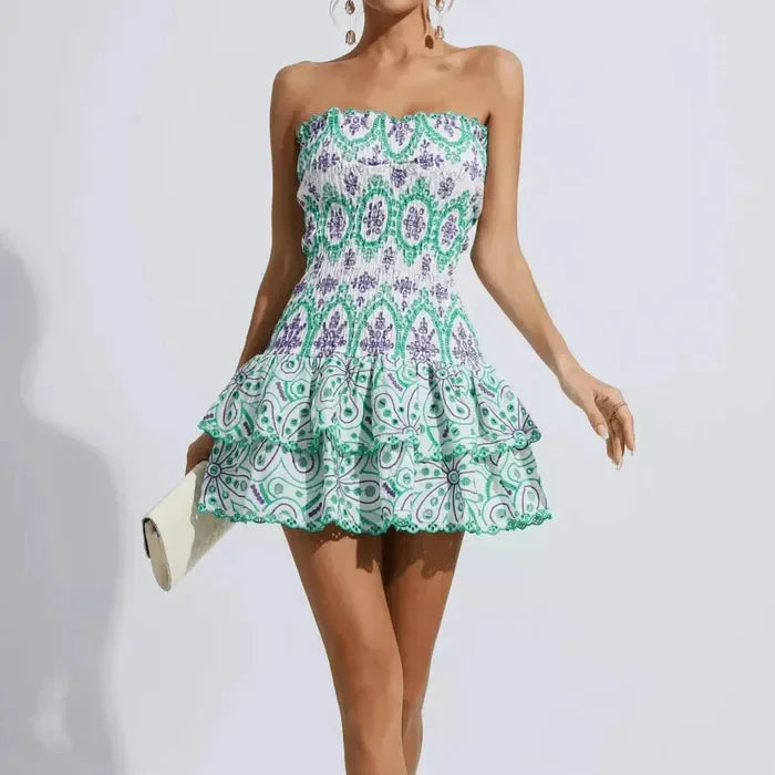 Vestido Caribe Floral Feminino