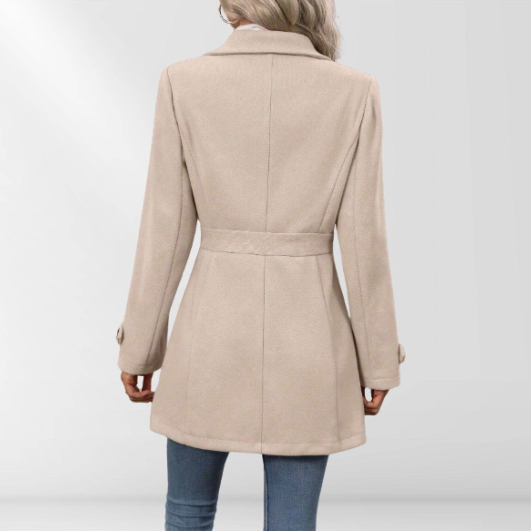 Sobretudo Feminino de Lã Casaco de Frio Elysia Coat - Zarai
