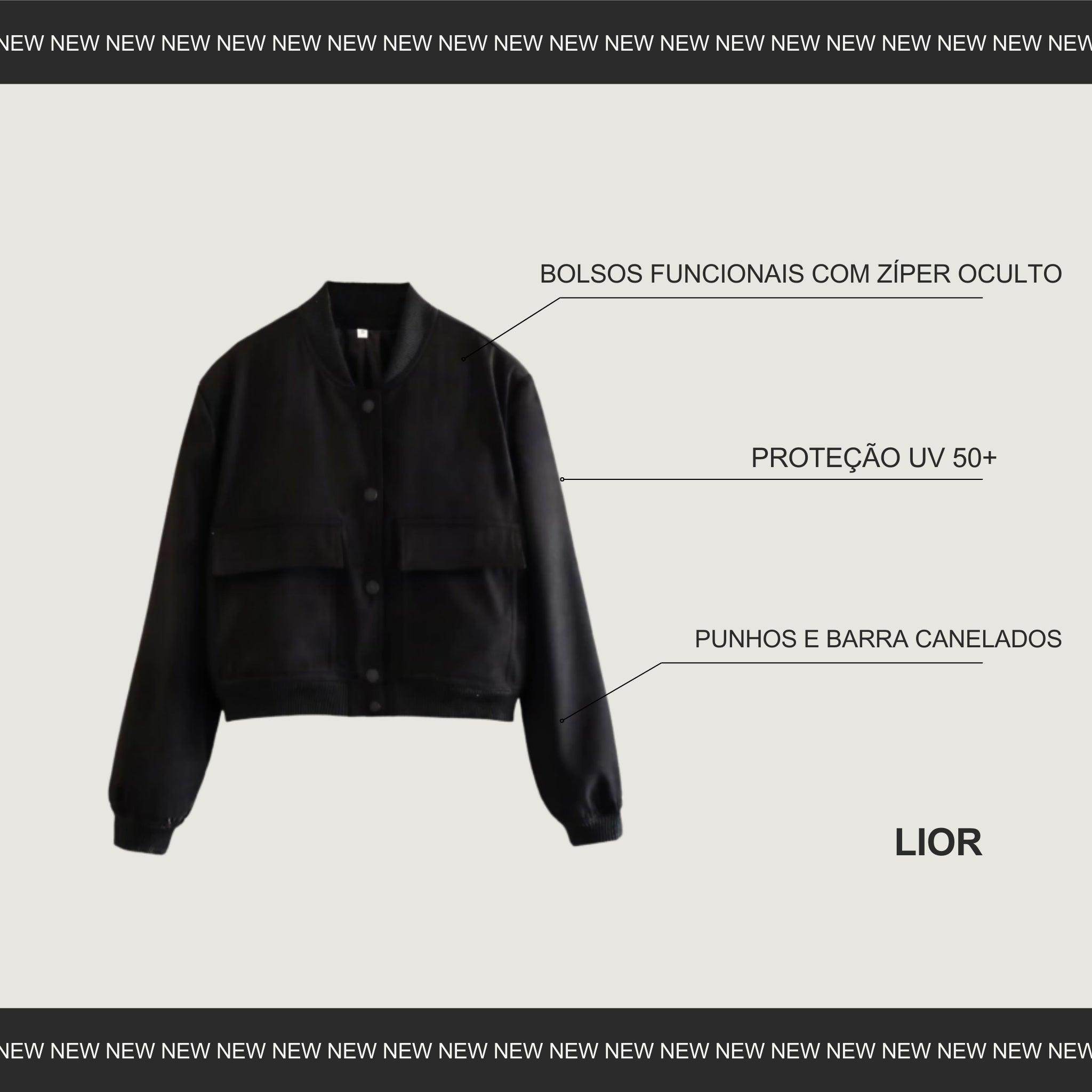 Jaqueta Bomber Feminina Lior - Zarai