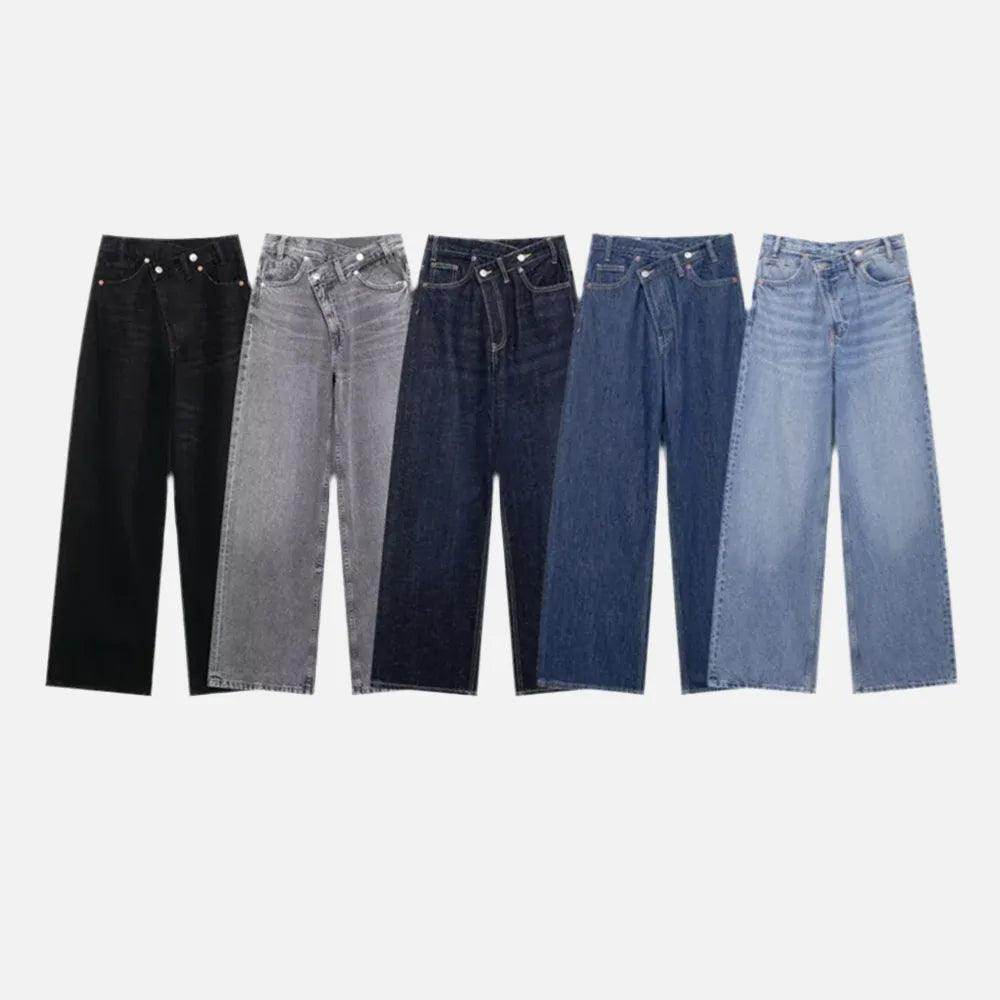 Calça Jeans Feminina Assimétrica Zuma - Zarai