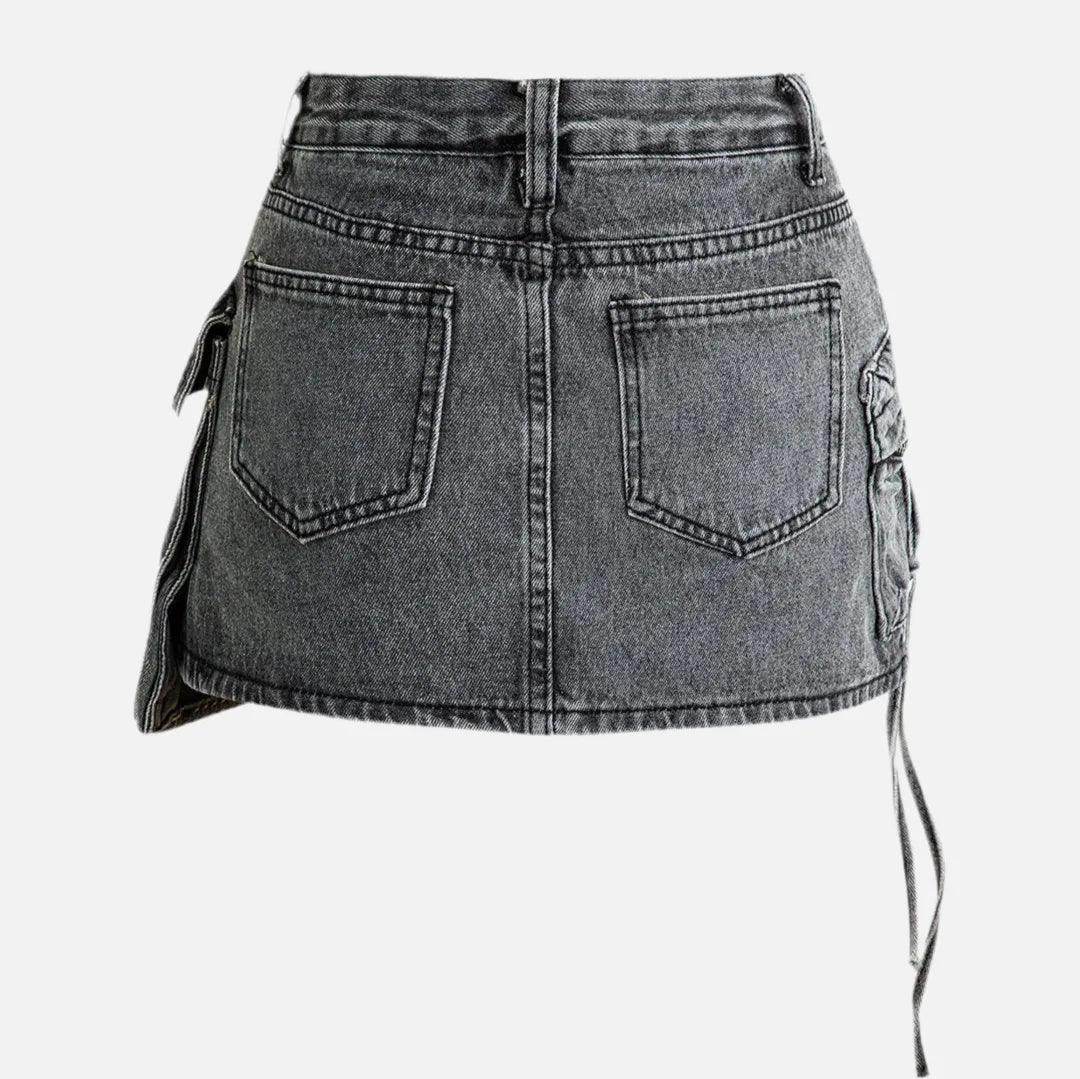 Saia Jeans Kospy Feminina - Zarai