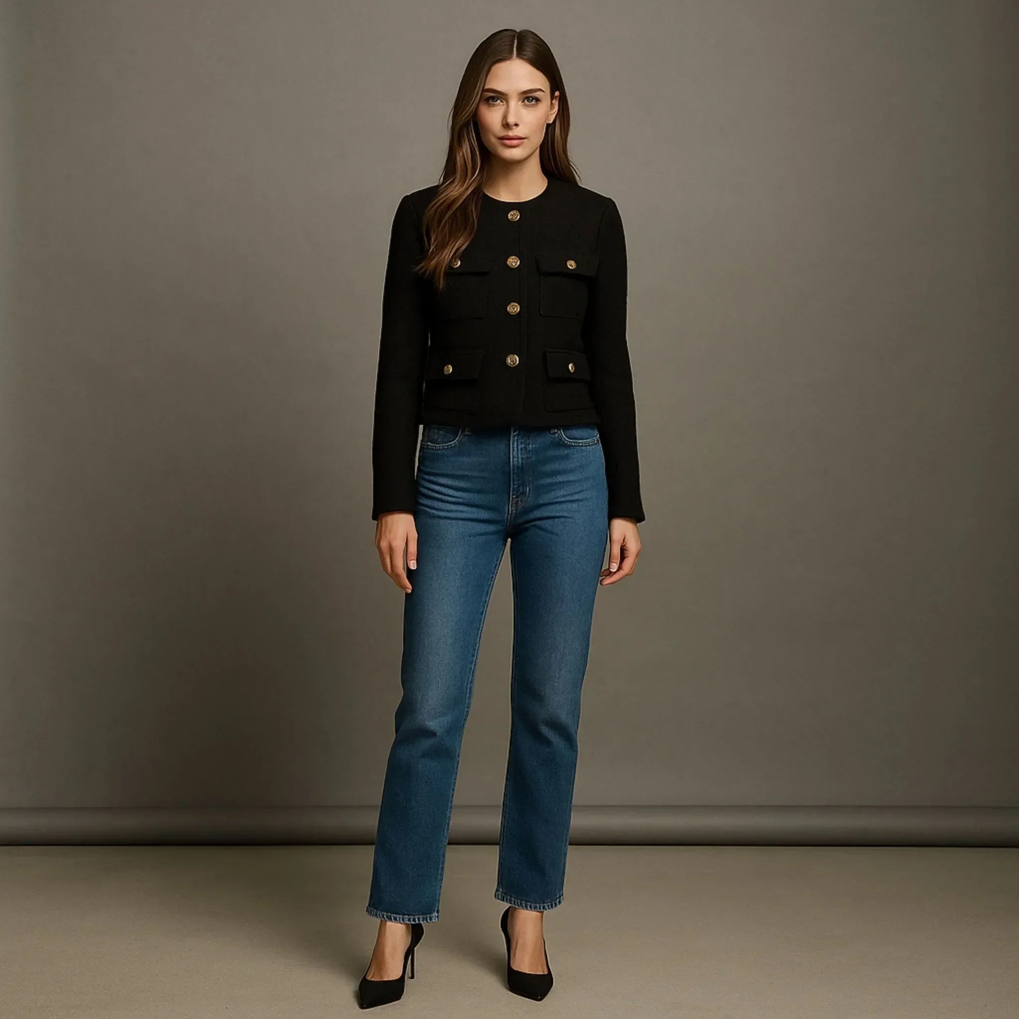 Blazer Vênus Inverno - Corte de Alta Alfaiataria