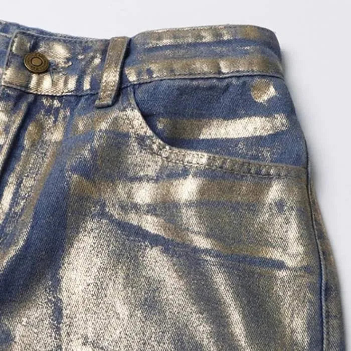 Calça Metalic Feminina