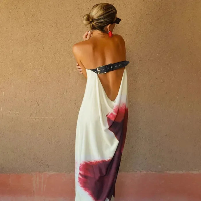 Vestido Midi Flora Lace Feminino