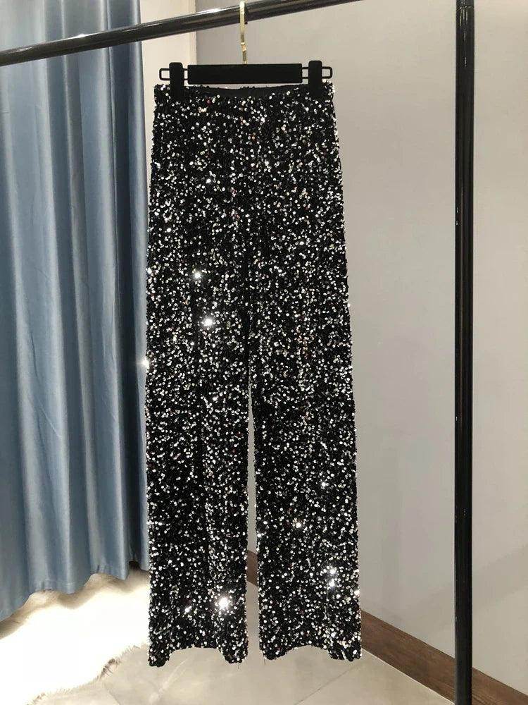 Calça Paetê Feminina Amelia - Zarai
