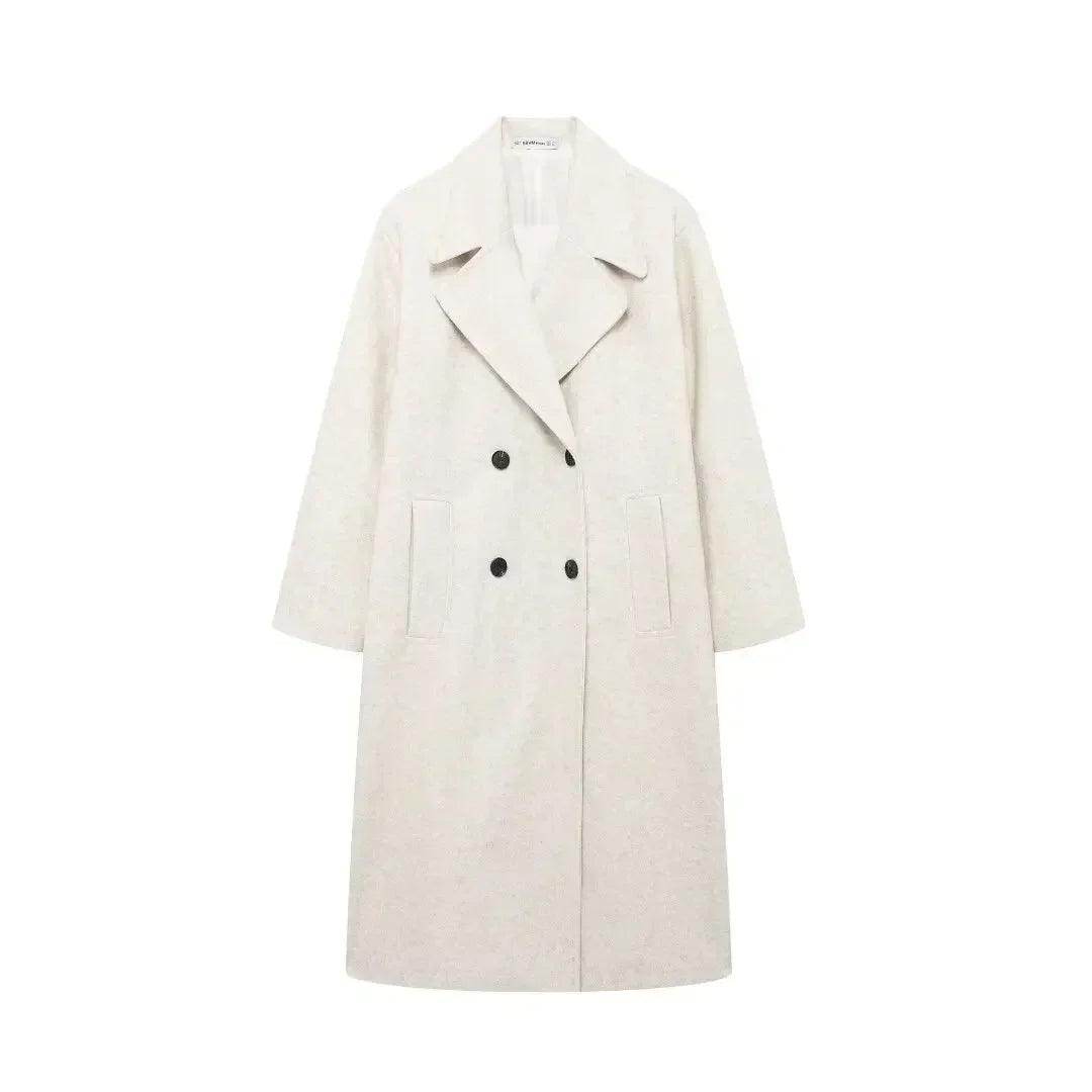 Sobretudo Feminino de Lã - Zarai