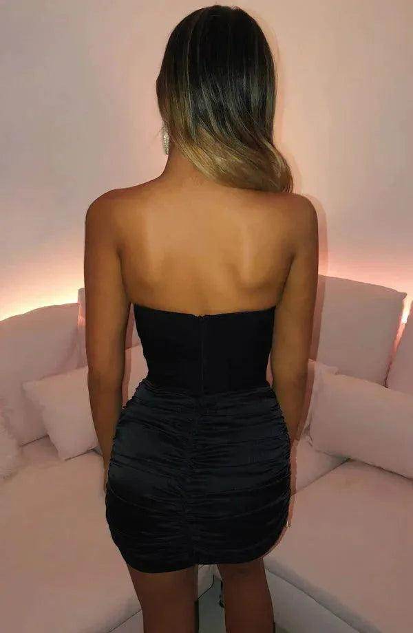 Vestido Curto Noiré Feminino - Zarai