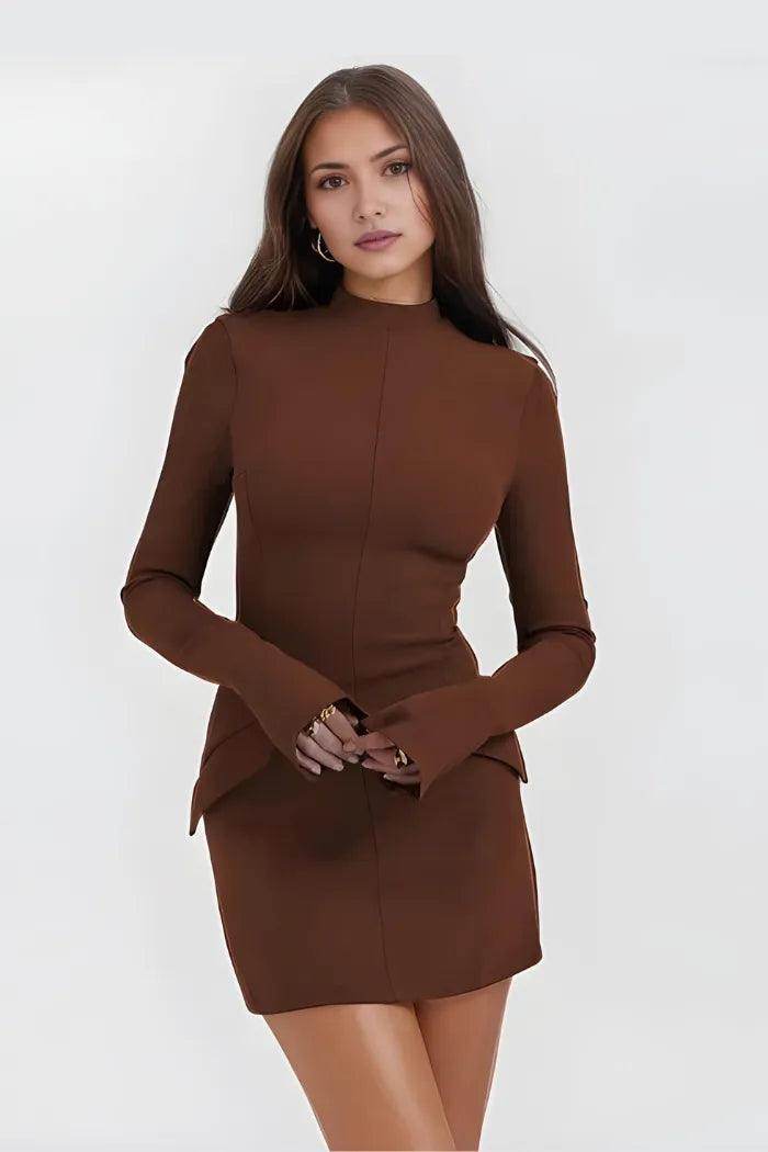 Vestido Manga Longa Allegra Feminino - Zarai