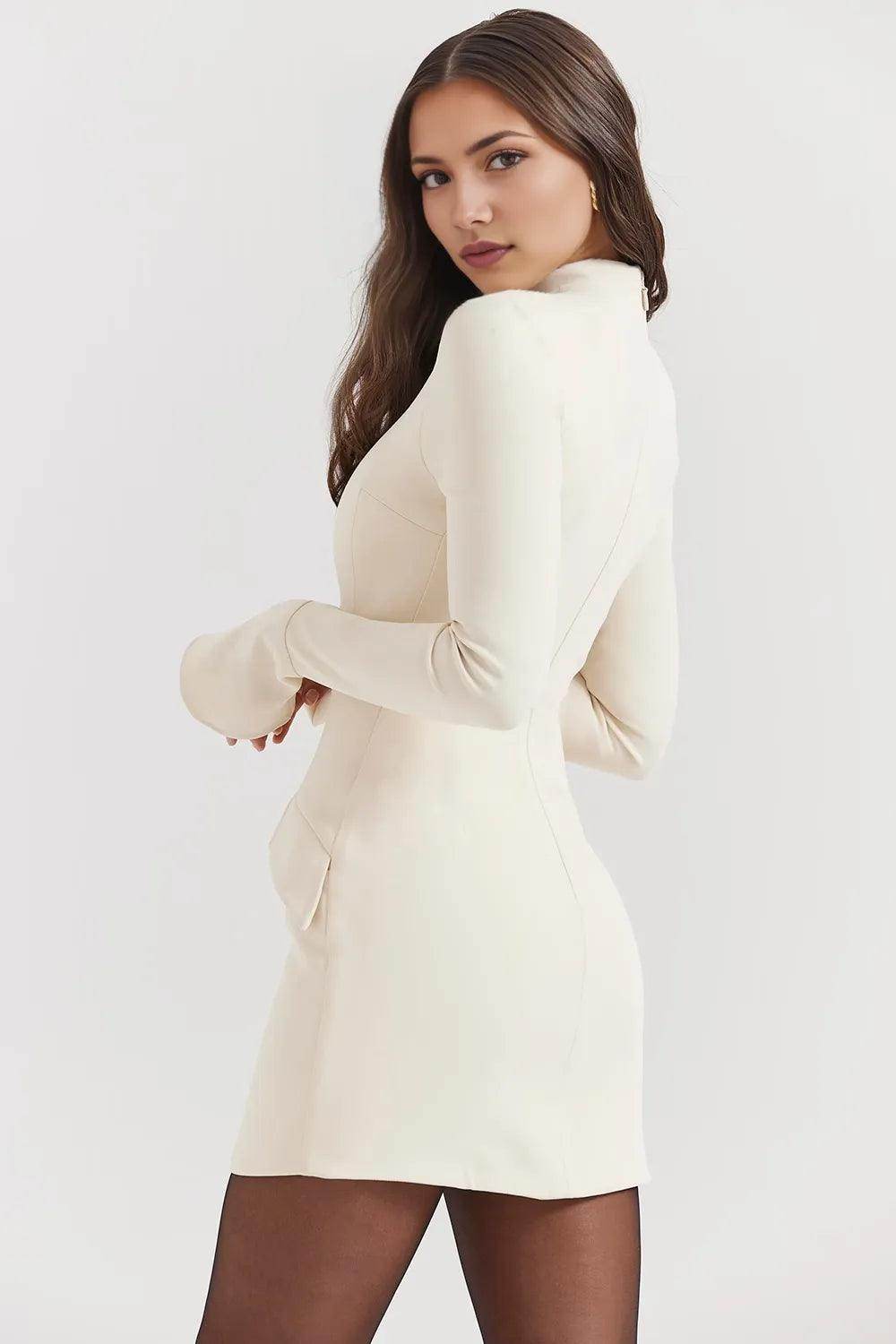 Vestido Manga Longa Allegra Feminino - Zarai