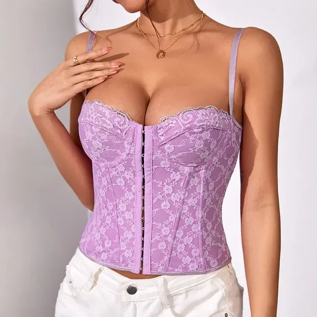 Corset Belle Éclipse – Encanto em Renda
