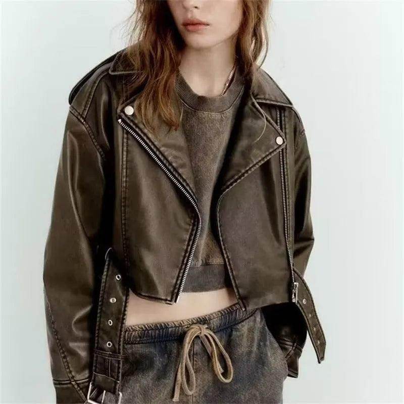 Jaqueta Feminina Couro Ramires - Zarai