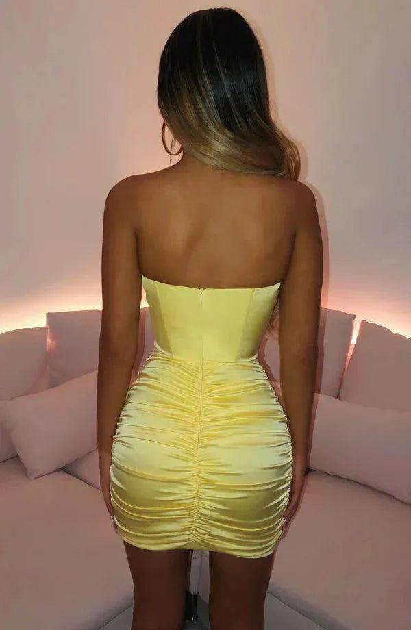 Vestido Curto Noiré Feminino - Zarai