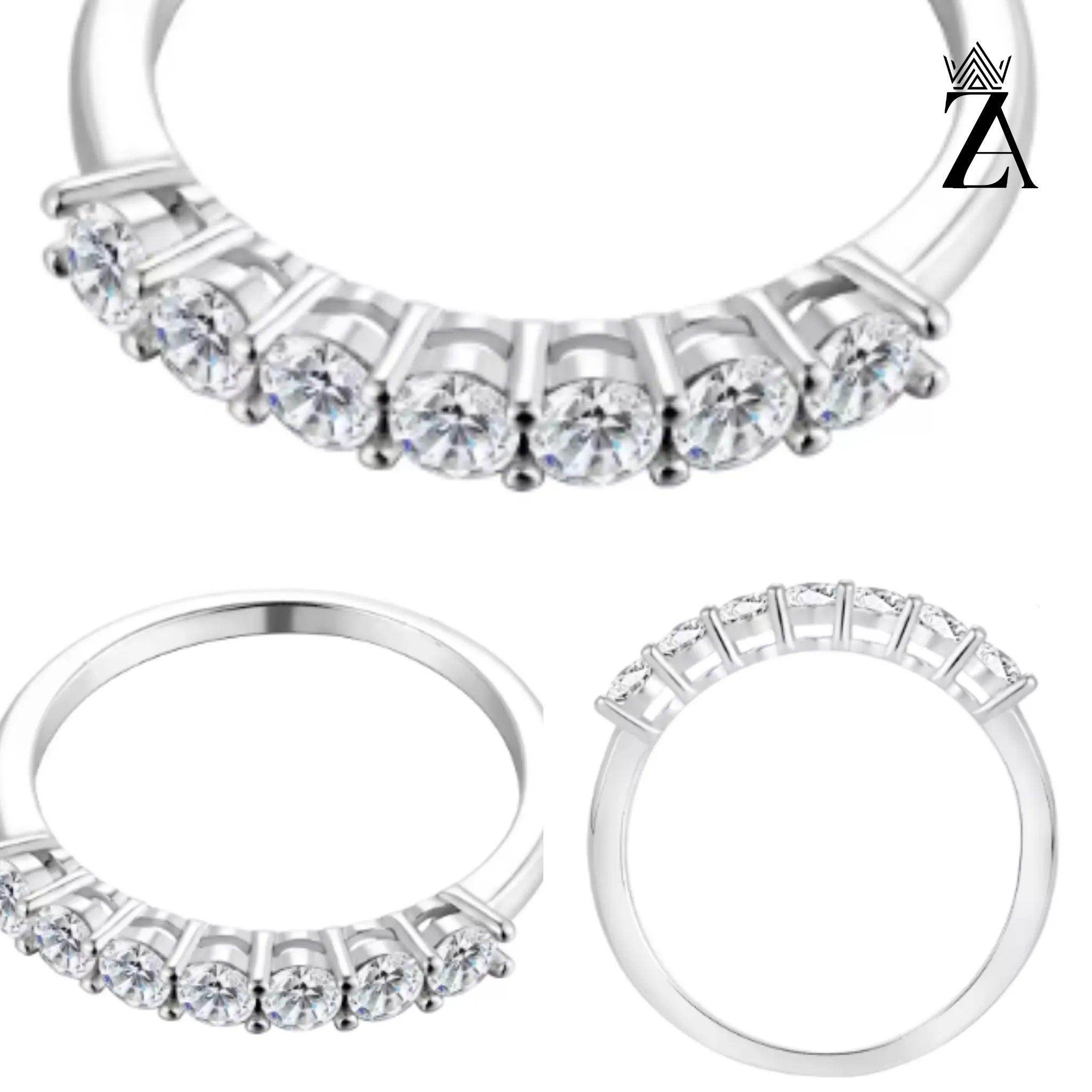 Anel Feminino Aurora Prata 925 - Zarai