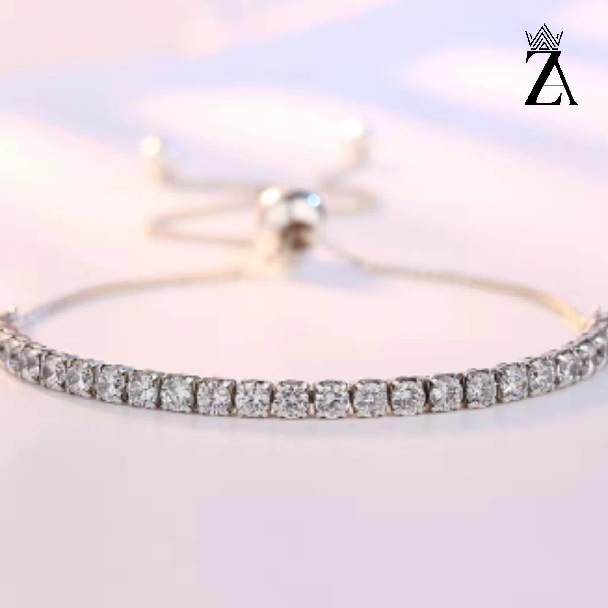 Pulseira Feminina Essence Prata 925 - Zarai