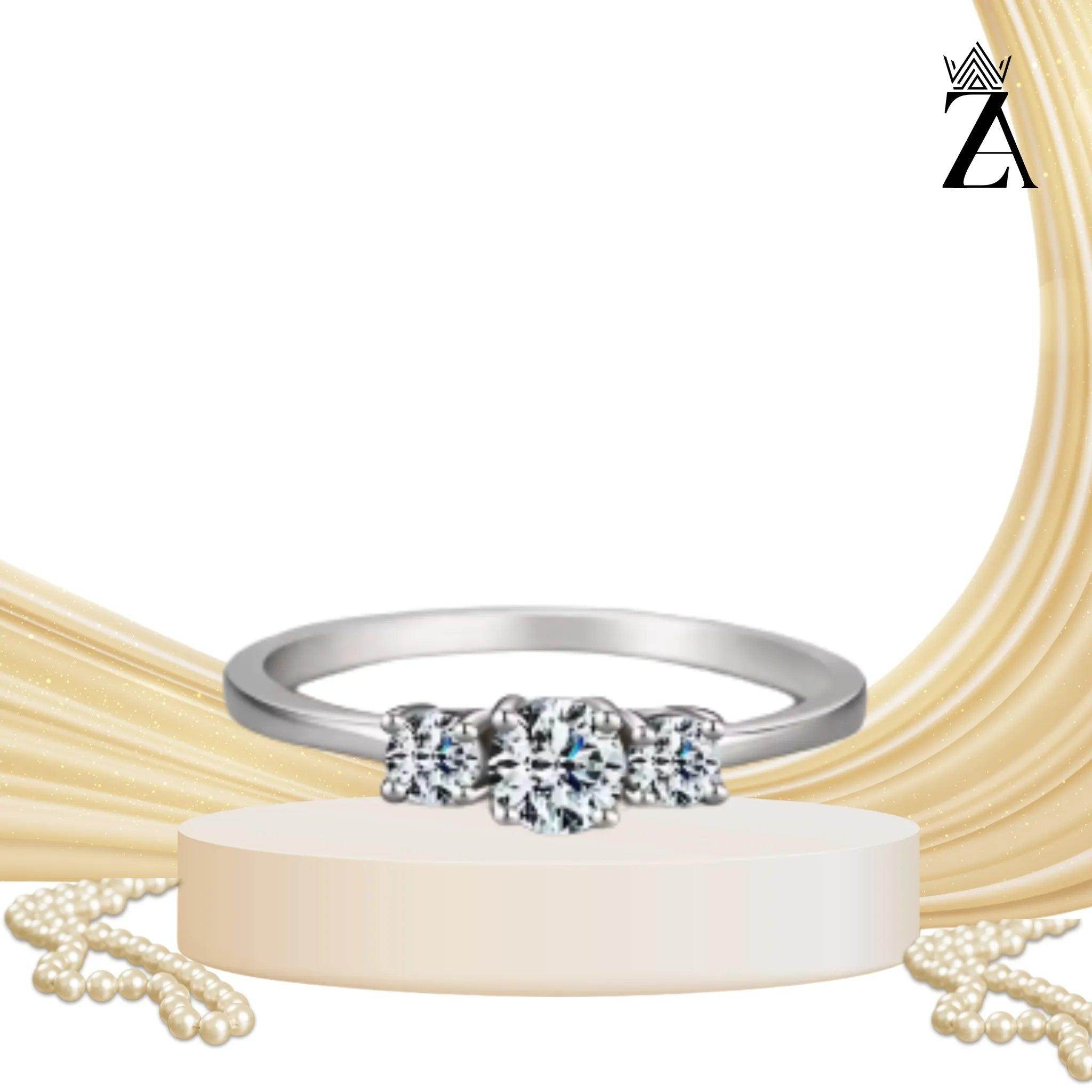 Anel Feminino Solstice Prata 925 - Zarai