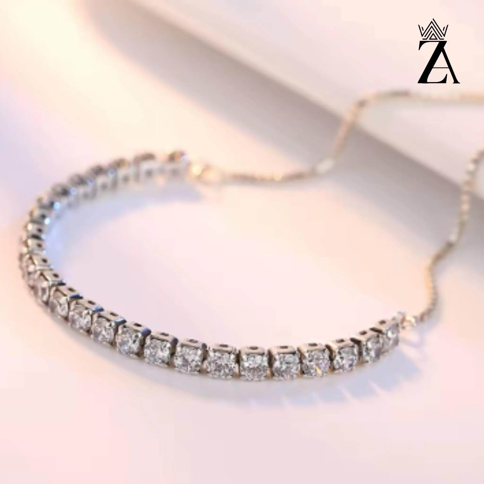 Pulseira Feminina Essence Prata 925 - Zarai