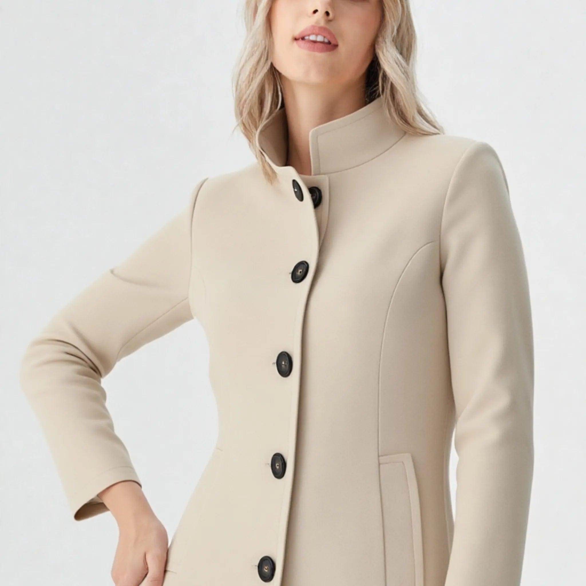 Sobretudo Feminino de Lã Casaco de Frio Elysia Coat - Zarai