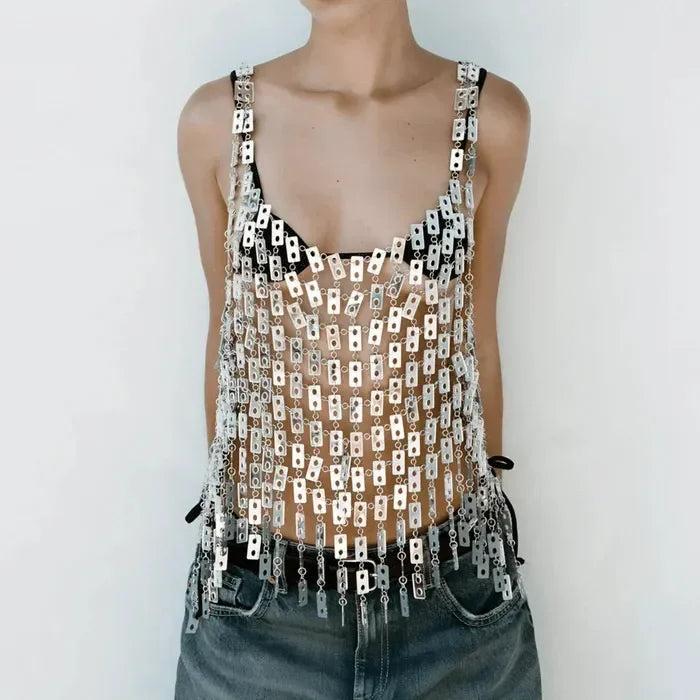 Top Argent Halo - zarai