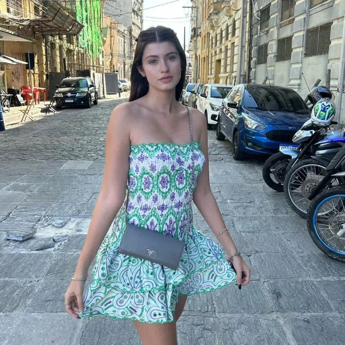 Vestido Caribe Floral Feminino