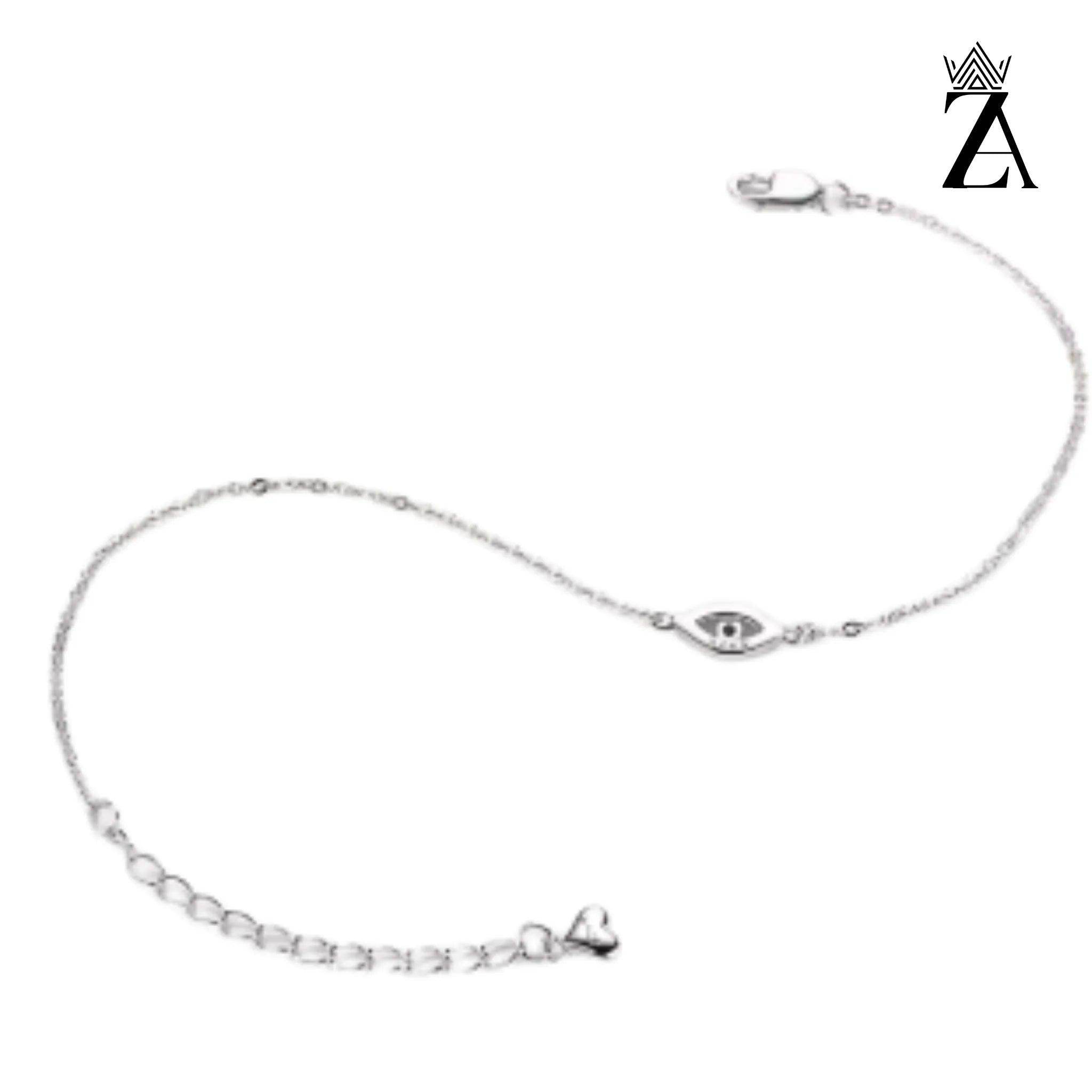 Pulseira Feminina Olho Grego Prata 925 - Zarai