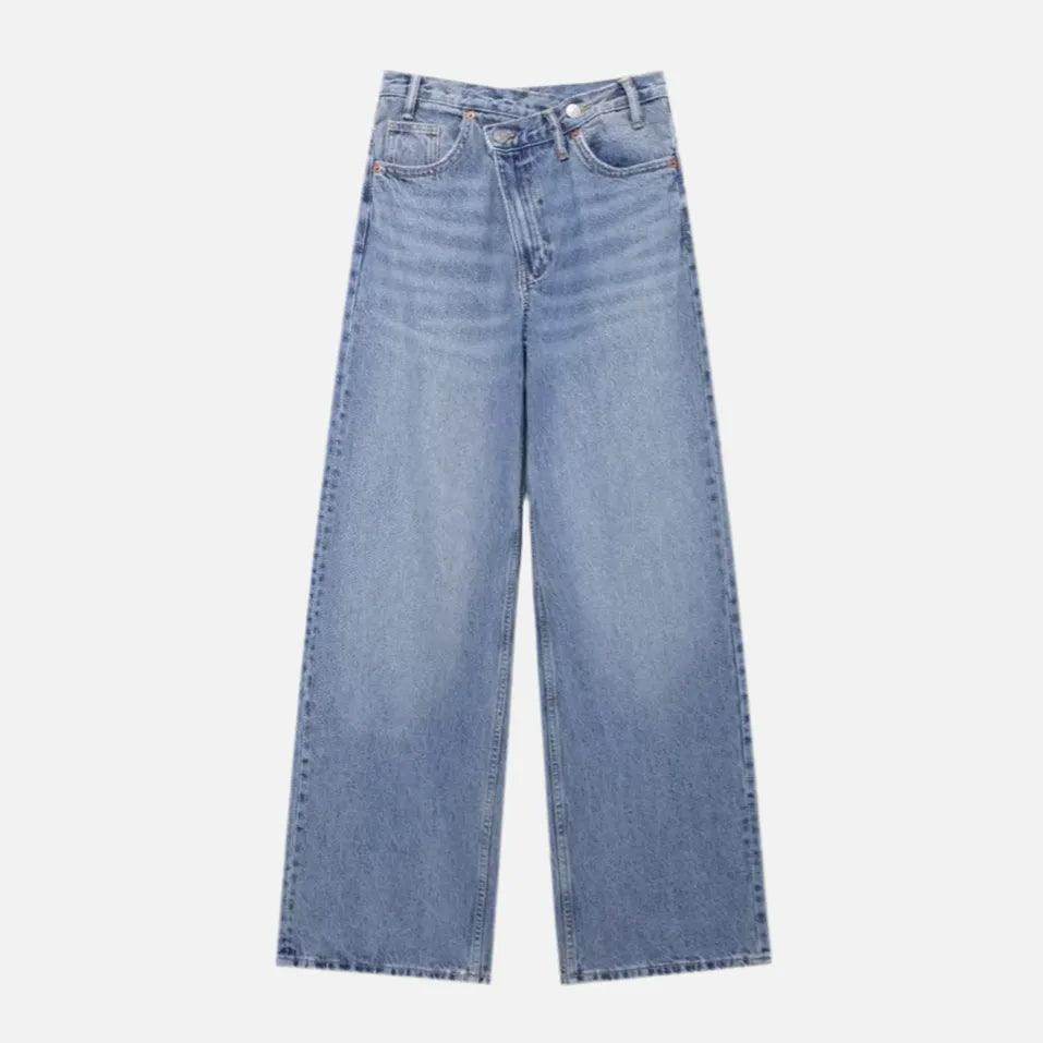 Calça Jeans Feminina Assimétrica Zuma - Zarai