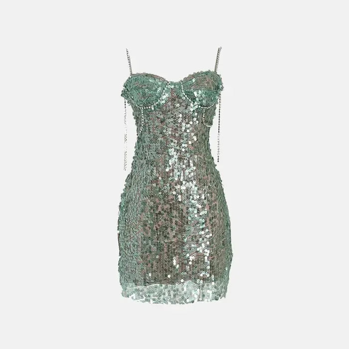 Vestido Mini Esmeralda Feminino