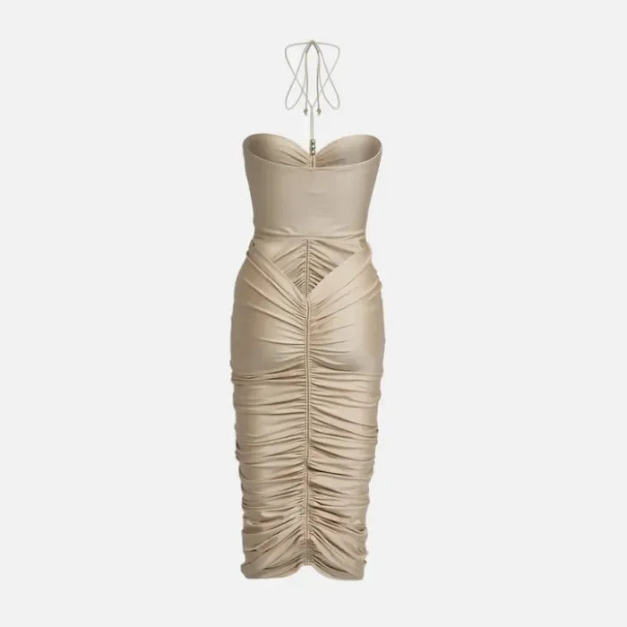 Vestido Malha Contour Feminino