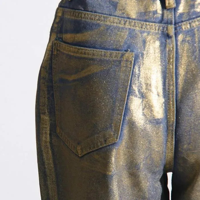 Calça Metalic Feminina