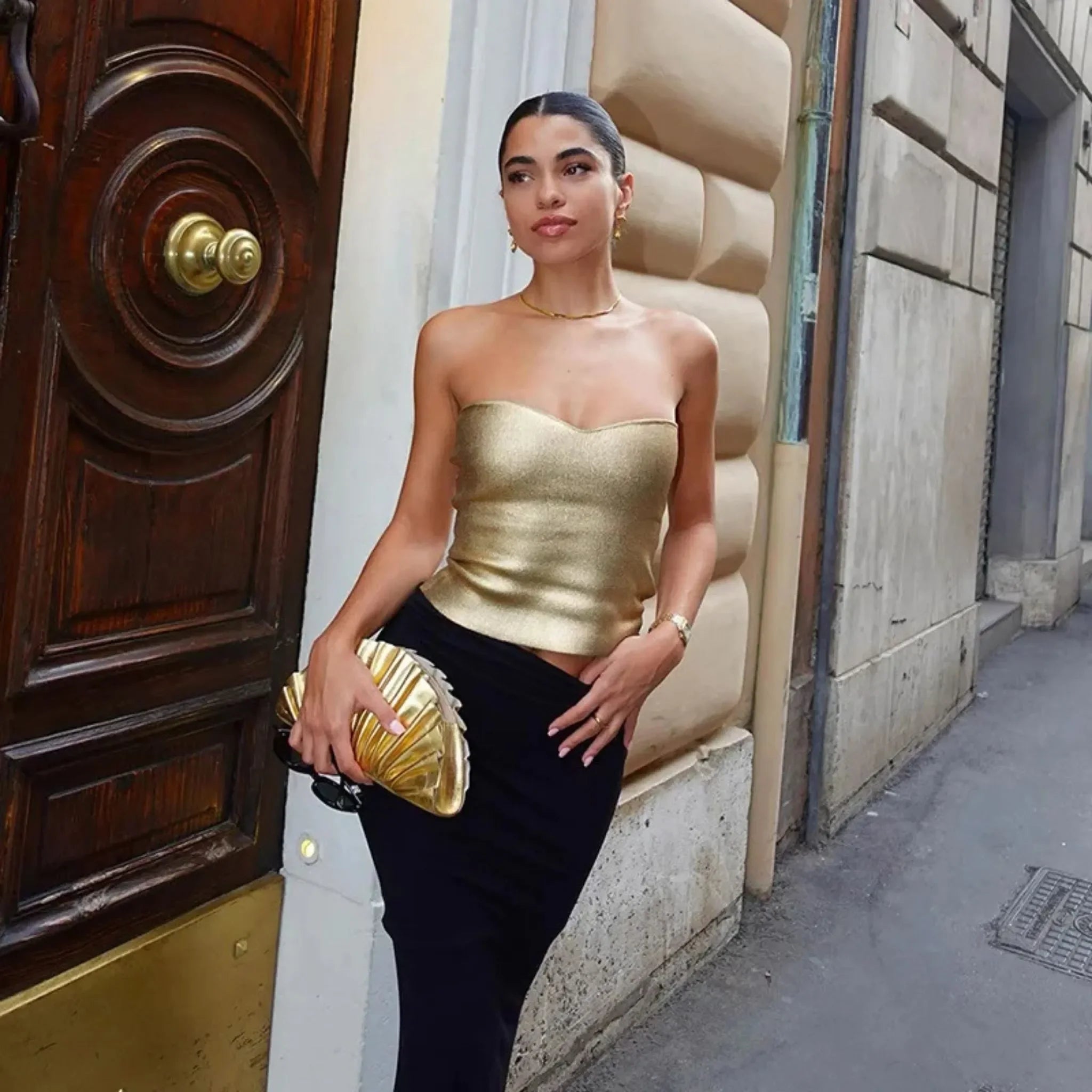 Corset Kendall Luxe – Sensualidade Estruturada Zarai