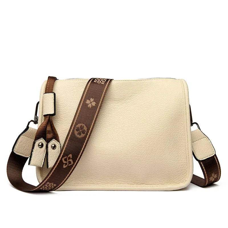 Bolsa Feminina Transversal de Couro Infinity - Zarai